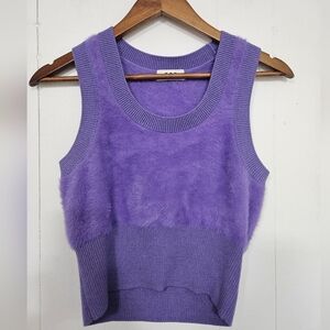 COS FLUFFY WOOL VEST